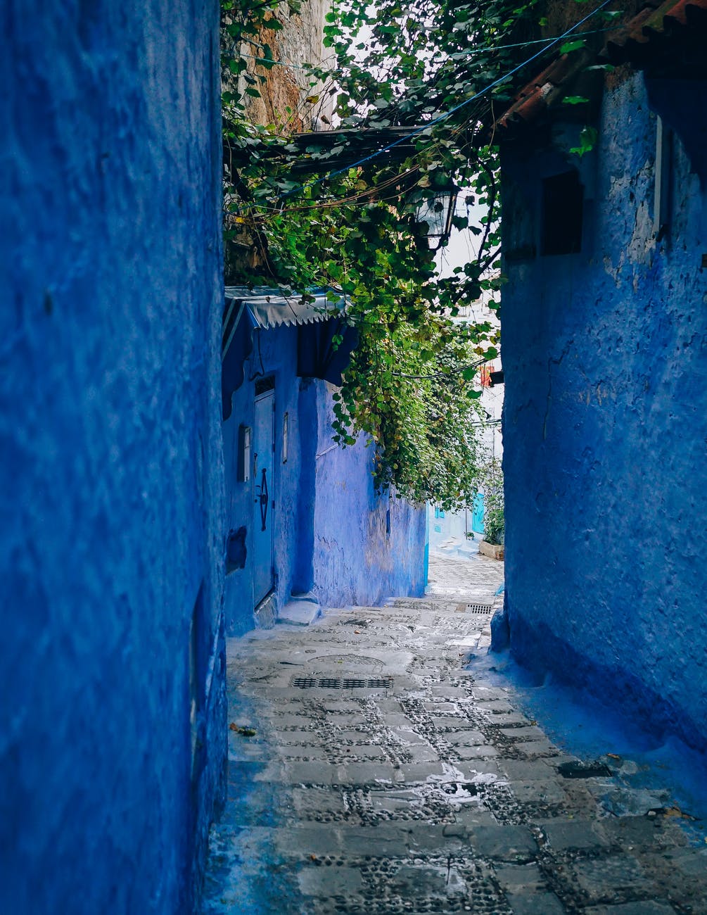 blue wall alley