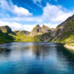 lake and mountain photo